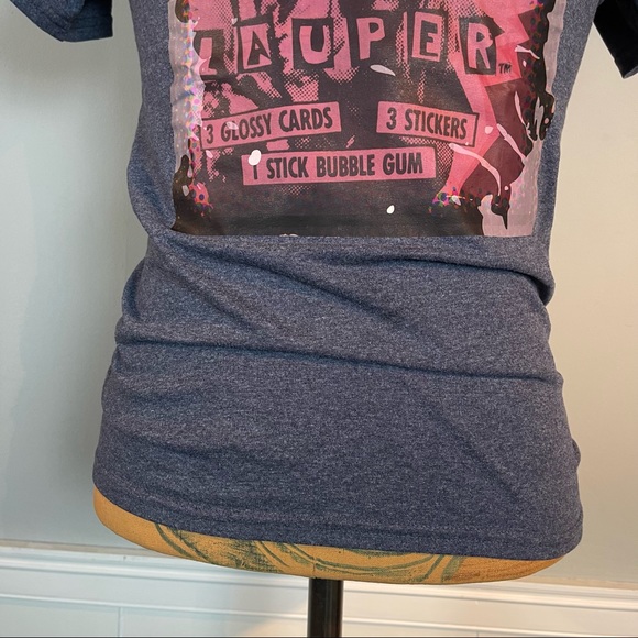 Gildan Shirts Cyndi Lauper 3 Glossy Cards 3 Stickers Bubble Gum